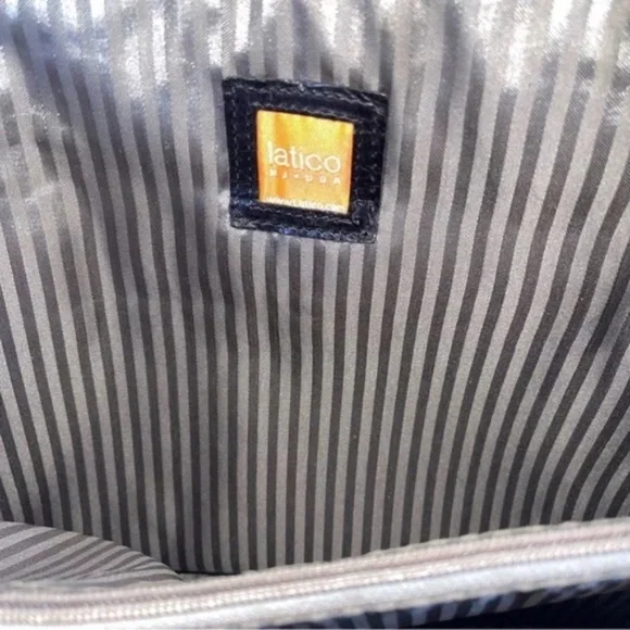 latico brown leather computer bag - Picture 9 of 11